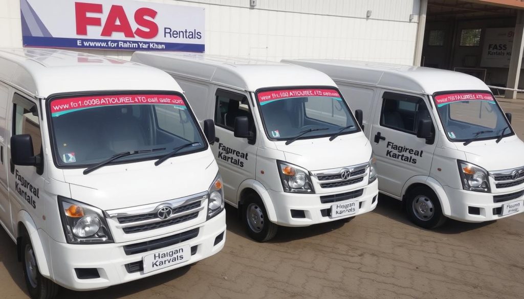 Chagan Karvan ready for rental at FAS Rentals Rahim Yar Khan