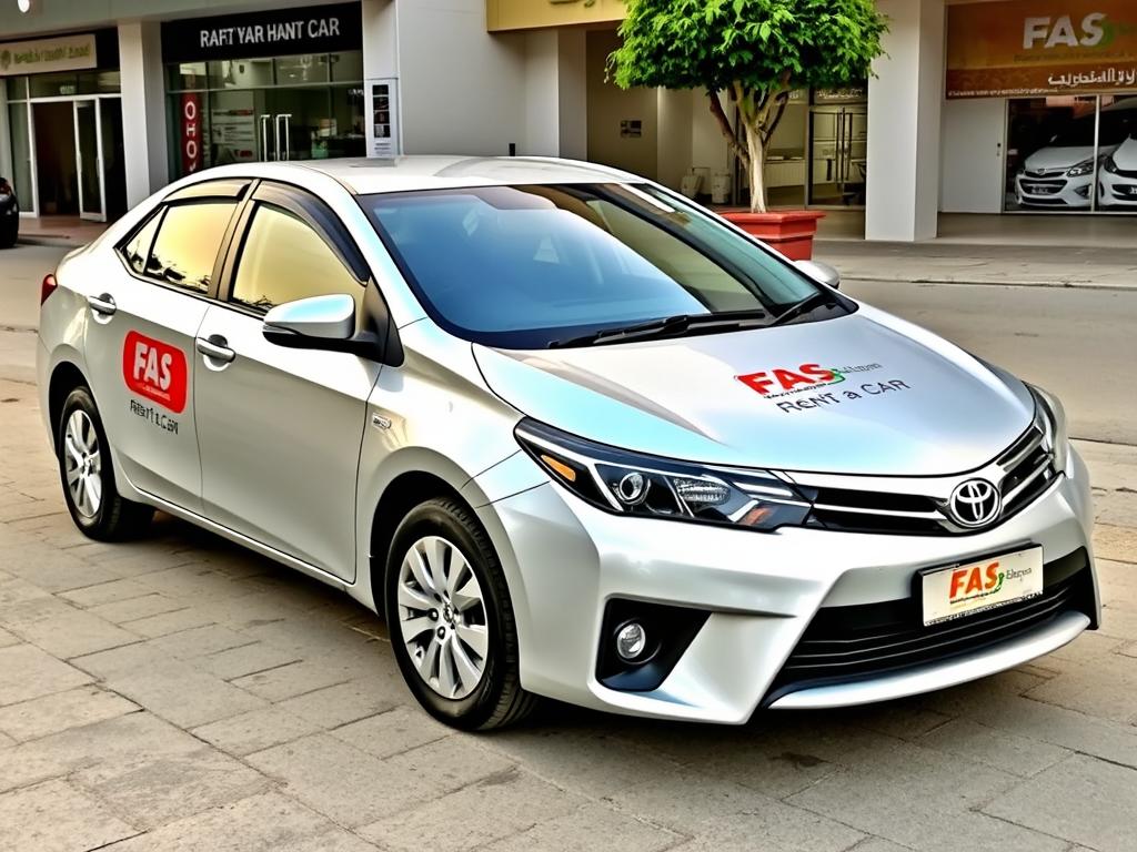Sedan car rental Toyota Corolla in Rahim Yar Khan